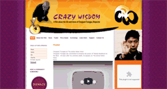 Desktop Screenshot of crazywisdomthemovie.com